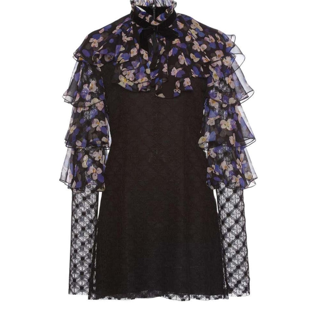 Philosophy di Lorenzo Serafini Mini Floral Dress